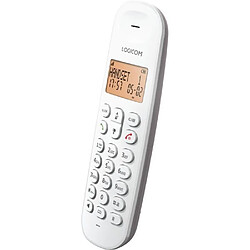 Avis Logicom téléphone fixe sans fil - Taupe