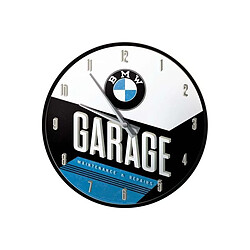 Nostalgic Art Horloge hublot en verre et métal Pub 31 cm BMW Garage.