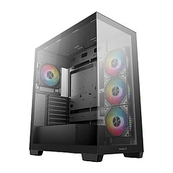 Boitier sans alimentation - DEEPCOOL CG580 4F - Moyen tour - Format E-ATX - Noir