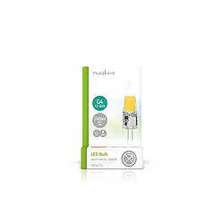 Nedis Lampe LED Miniature G4 2W 200lm 3000K IPX2 Compact Blanc
