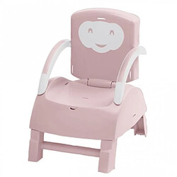 Thermobaby Rehausseur de chaise bébé - Rose poudre