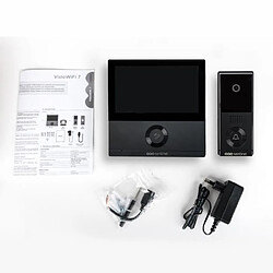 Acheter Interphone vidéo connecté filaire - SCS SENTINEL - VisioWifi - Vision nocturne - Noir