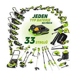 Feldmann tronçonneuse à batterie - Vert