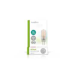Nedis Lampe LED Miniature G4 1,5W 120lm 2700K IPX2 Compact Transparent
