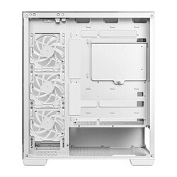 Boitier sans alimentation - DEEPCOOL CG580 4F - Moyen tour - Format E-ATX - Blanc