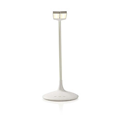 Nedis Lampe de Bureau LED 280 lm Rechargeable à Commande Tactile Blanc