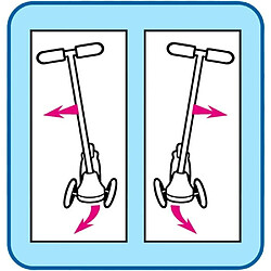 STAMP - Trottinette Steering 3 roues - Spidey