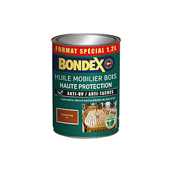 Huile mobilier teck - BONDEX - 441377 - Mat - 1,2 L