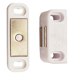 Loqueteau Raly 35x14x14mm 3kg blanc ARELEC 111001