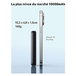 Acheter Iniu Powerbank 10000mAh Universelle Pocket Pro Slim Ultra Rapide 45 W Noir