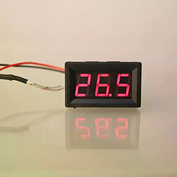 Thermomètre hygromètre - En forme d'horloge - Blanc