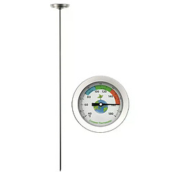 Thermomètre de sol - Acier inoxydable 50cm