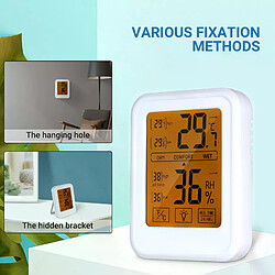 Thermomètre et hygromètre écran tactile - Station météo