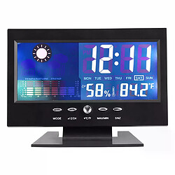 Thermomètre et hygromètre LCD - Station météo, alarme, commande vocale