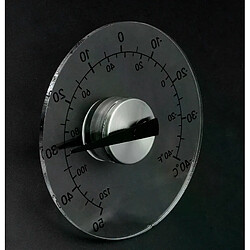 Thermomètre circulaire pour fenêtre - Outil de Station météo