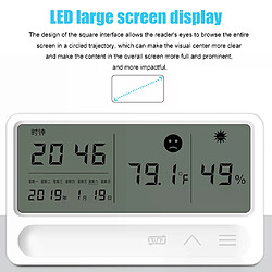 Moniteur électronique de température et d'humidité LCD