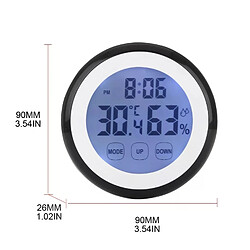 Thermomètre avec rétroéclairage - Hygromètre écran tactile