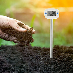 Thermomètre électronique LCD pour jardin