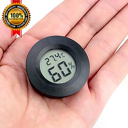 Mini thermomètre numérique et hygromètre - Pour maison, salle d'ordinateur