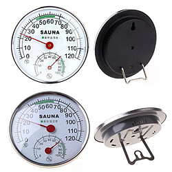 Thermomètre Hygromètre Inox Sauna