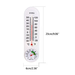 Thermomètre et Hygromètre à Suspension Murale