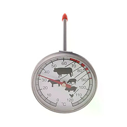 Thermomètre à sonde en acier inoxydable pour BBQ