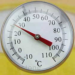 Thermomètre de cuisson à grand cadran en inox