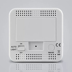 Réveil numérique avec thermomètre hygromètre