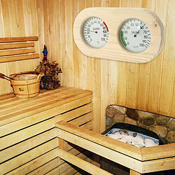 Thermomètre de sauna en épicéa M89B