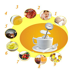 Thermomètre alimentaire - Mécanique - Acier inoxydable