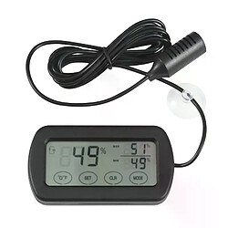 Thermomètre et hygromètre à grand écran tactile