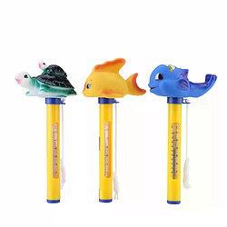 Thermomètre flottant en forme d'animal pour piscine