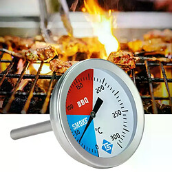 Thermomètre BBQ inox 2 pouces