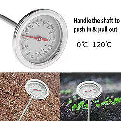 Testeur de sol multifonctionnel - Sonde de mesure en acier inoxydable