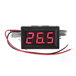 Thermomètre hygromètre - En forme d'horloge - Blanc