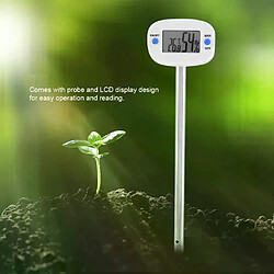 Thermomètre électronique LCD pour jardin