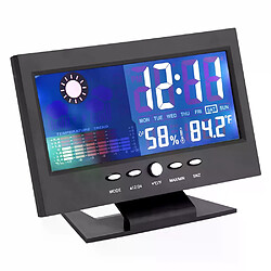 Thermomètre et hygromètre LCD - Station météo, alarme, commande vocale