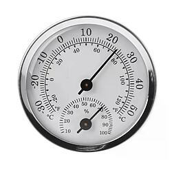 Mini thermomètre hygromètre - Alliage d'aluminium, pour Sauna