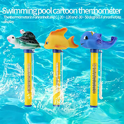 Thermomètre flottant en forme d'animal pour piscine