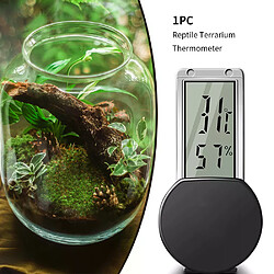 Thermomètre de Terrarium pour Reptile - Noir