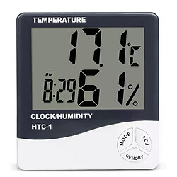 Thermomètre et hygromètre numérique HTC-1