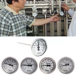 Thermomètre bimétallique 304 en acier inoxydable WSS-303
