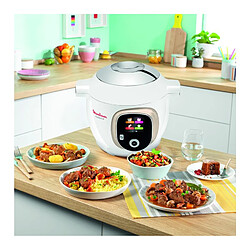 Moulinex Cookeo CE851100 - Multicuiseur Intelligent 6L - Très Bon état Avec Boîte - Blanc