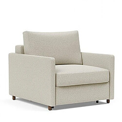 Inside 75 Fauteuil convertible Neah Slim - Ecru