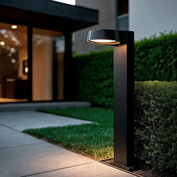 Ledkia Balise Murale Extérieure LED 12W Aluminium Chupny Noir