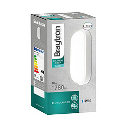 Avis BRAYTRON Hublot LED 18W IP54 3000K 1780lm