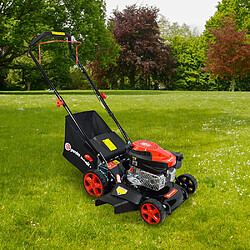 Elem Garden Technic Tondeuse thermique tractée 144 CC - 40cm - mulching et éjection latérale pas cher