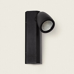 Ledkia Applique Murale Extérieure LED 6W Aluminium Abel Noir