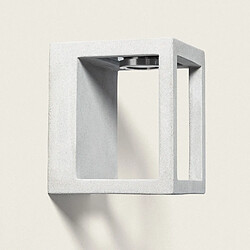 Ledkia Applique Murale Extérieure LED Dimmable 6W Ciment Varex Gris Pierre