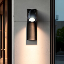 Ledkia Applique Murale Extérieure LED 6W Aluminium Abel Noir